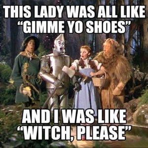 Let no one take your shoes girls 👠